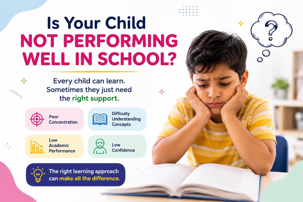 Is your child not performing well in school?