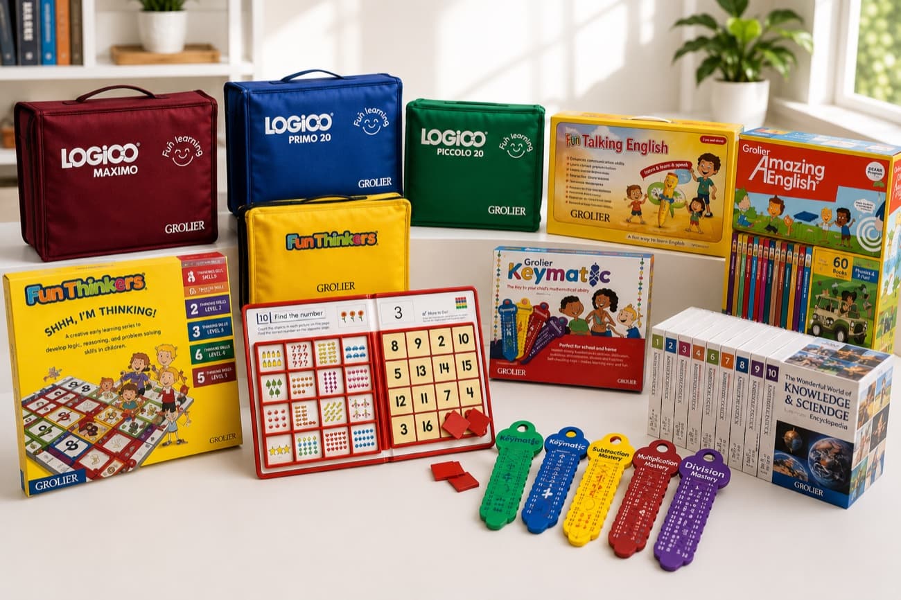 The Grophun Kidz Learning range of learning kits and resources