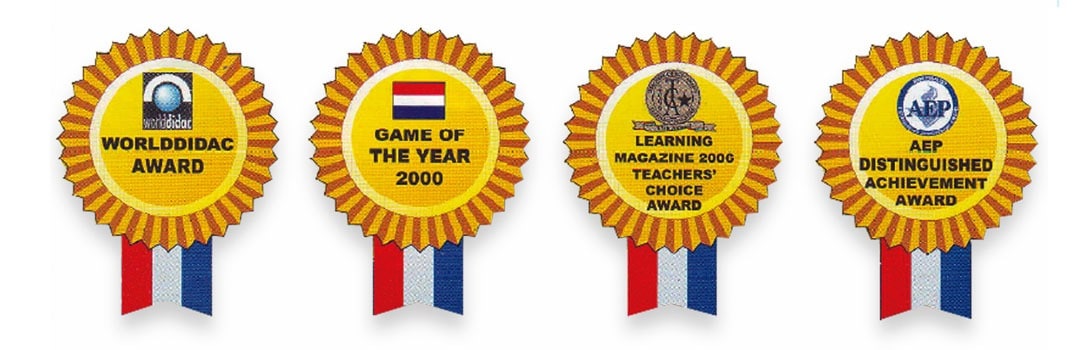 Logico — WorldDidac Award, Game of the Year 2000, Learning Magazine Teachers' Choice, AEP Distinguished Achievement Award
